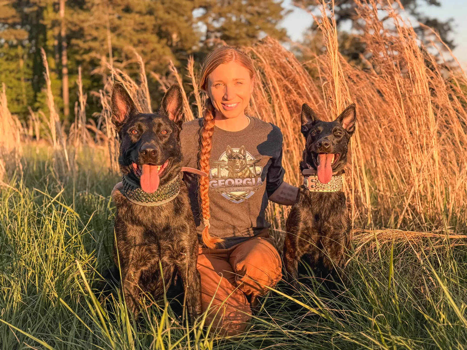Basic obedience training at Georgia Doggy Dojo 1